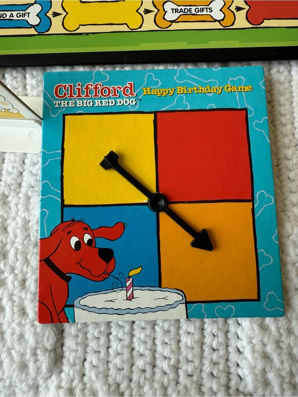 Clifford the Big Red Dog Happy Birthday Game